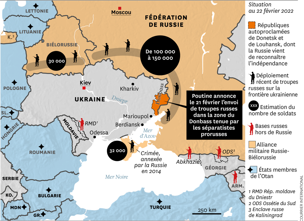 L’Ukraine, un État instable, se bat pour son existence face à la Russie